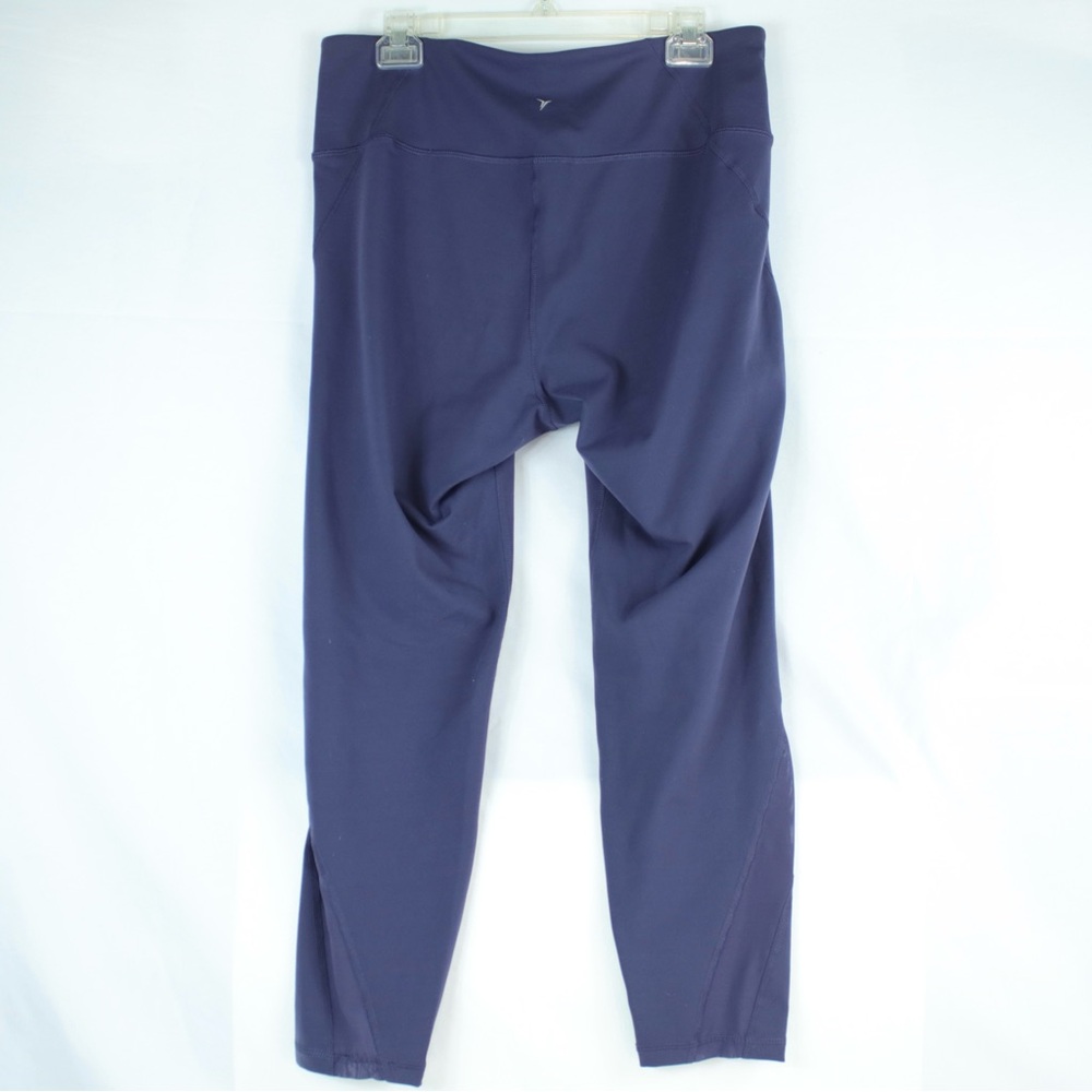 Old Navy Active‎ Dark Purple Go-Dry Leggings Womens Size XL - Picture 2 of 4